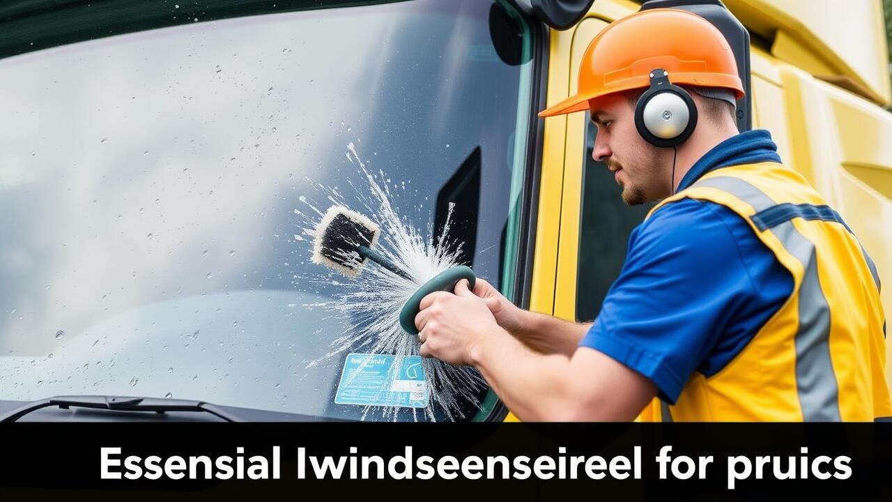 Round Up: Essential windscreen care products for trucks